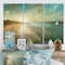 Designart - Coastal Pastel Horizon - Beach Canvas Art